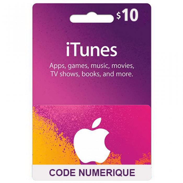 Canadian iTunes 10$